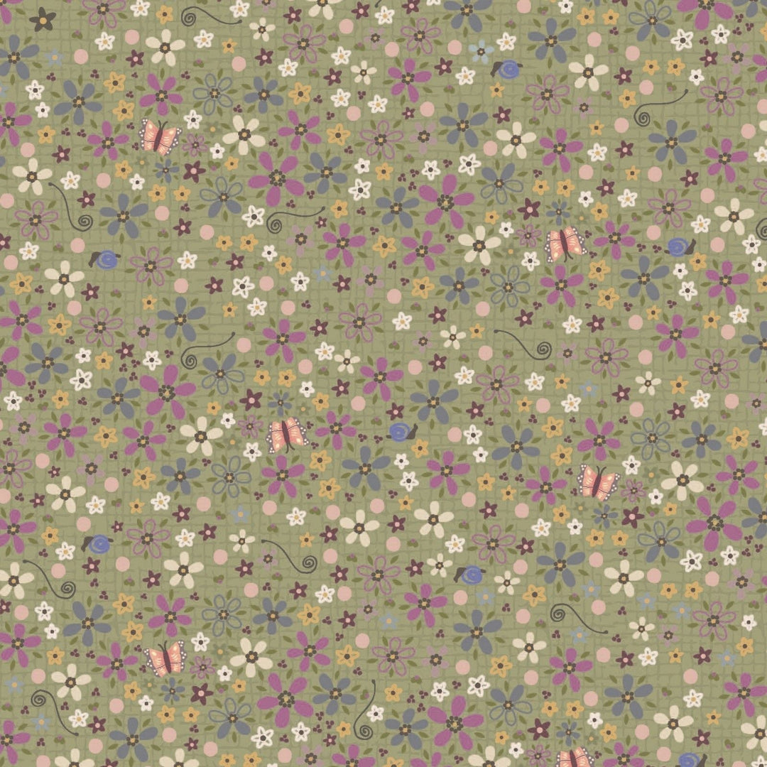 Garden Of Flowers 80870-6 - 1/3 yd remnant