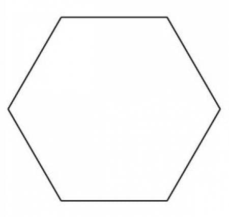 3/4" Hexagon Papers (100pcs)