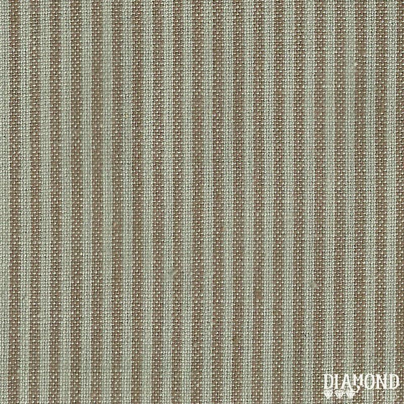 Yarn Dye Nikko 3805 - tan and brown stripe