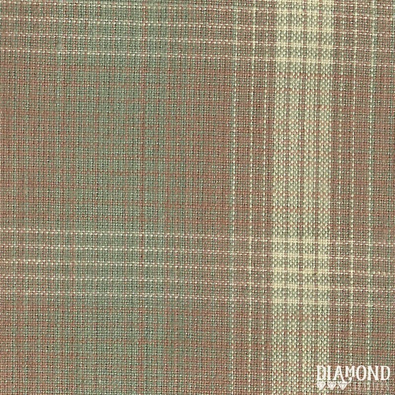 Yarn Dye Nikko 3811 - brown, green and ecru plaid