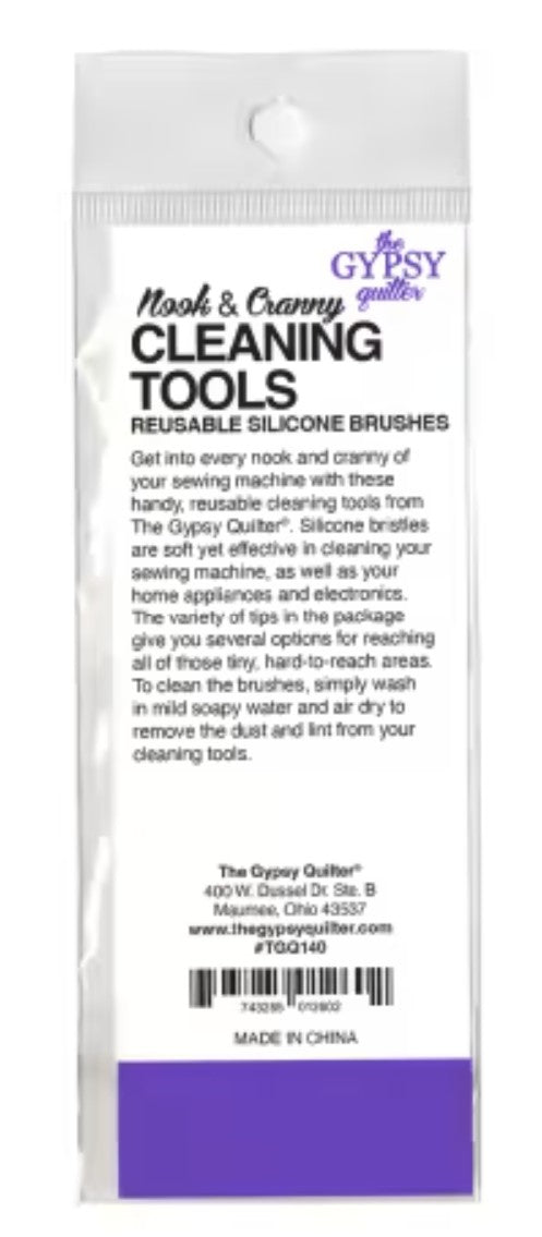 The Gypsy Quilter Every Nook and Cranny Cleaning Tools 4ct