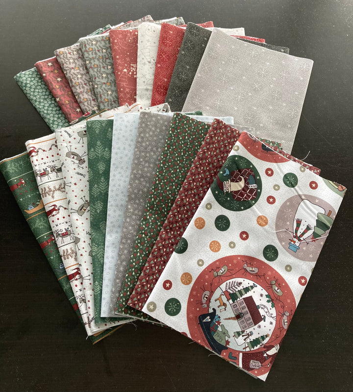 Hollyberry Christmas - Fat Eighth Bundle (18 pcs)