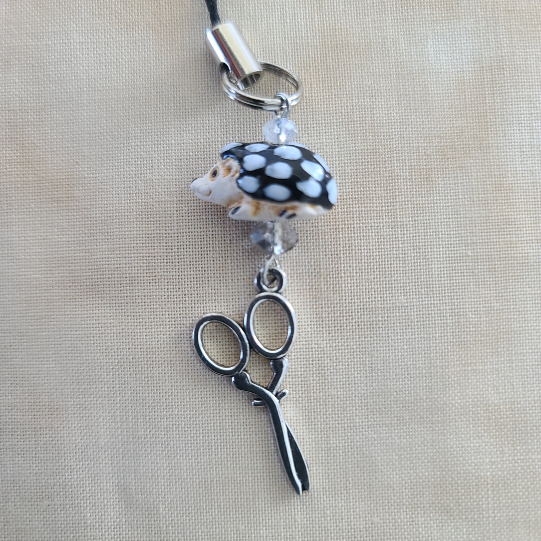 Scissor Charm - Hedgehog