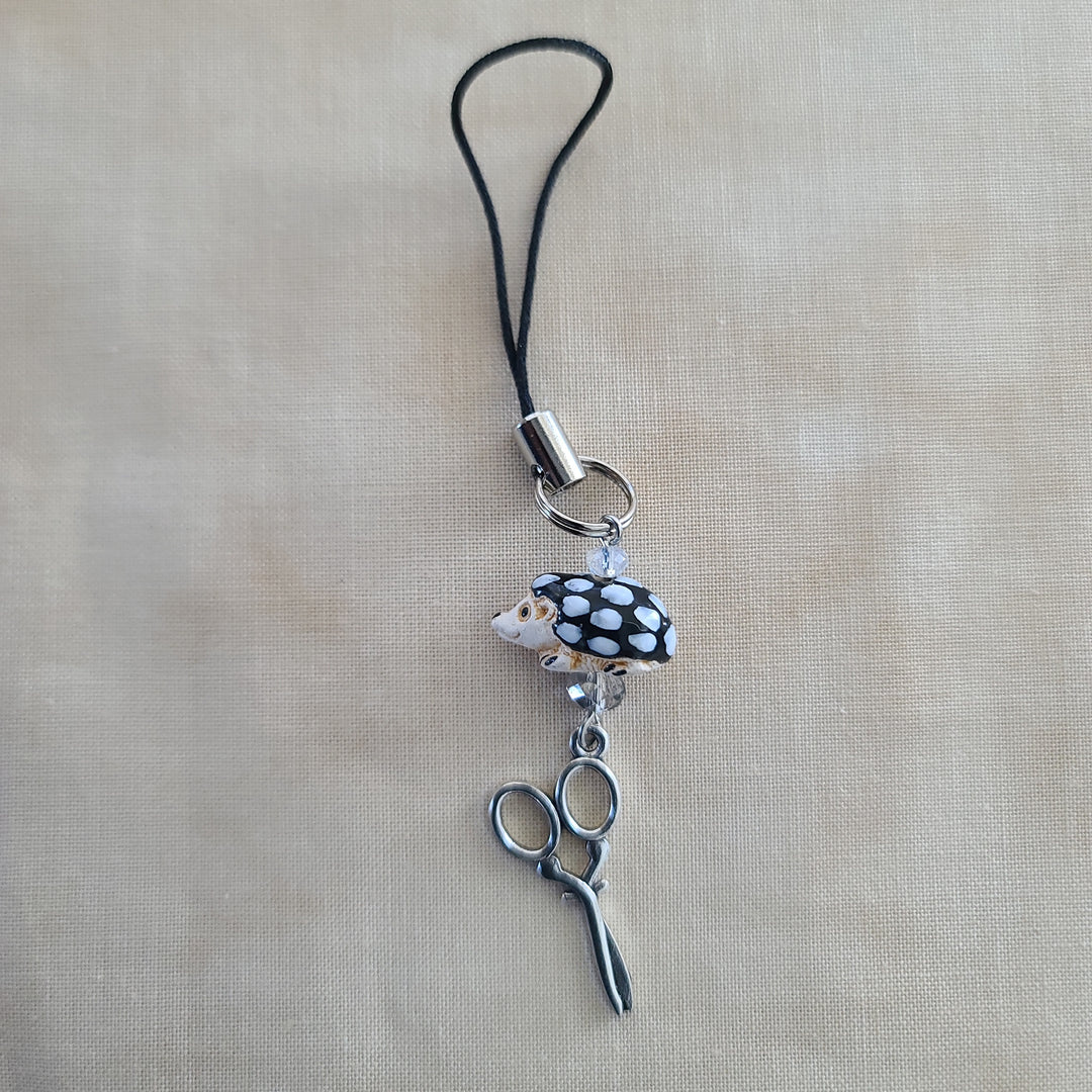 Scissor Charm - Hedgehog