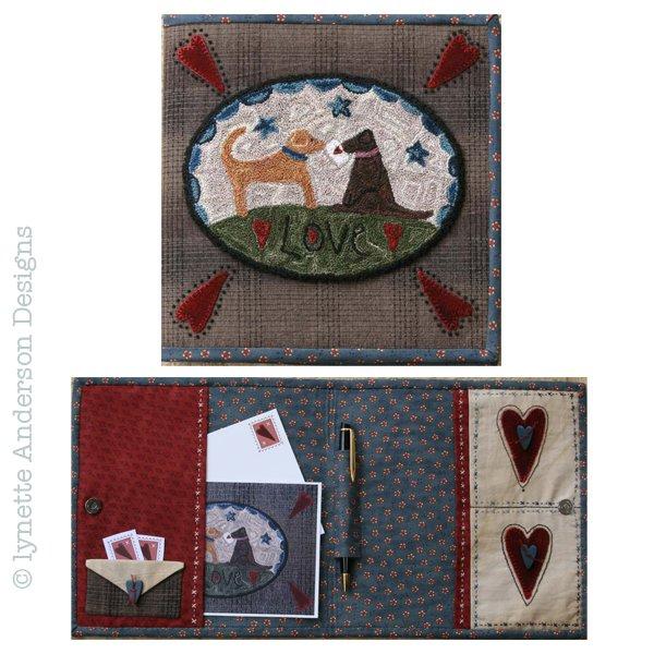 Love Notes Writing Compendium - Punch Needle Kit