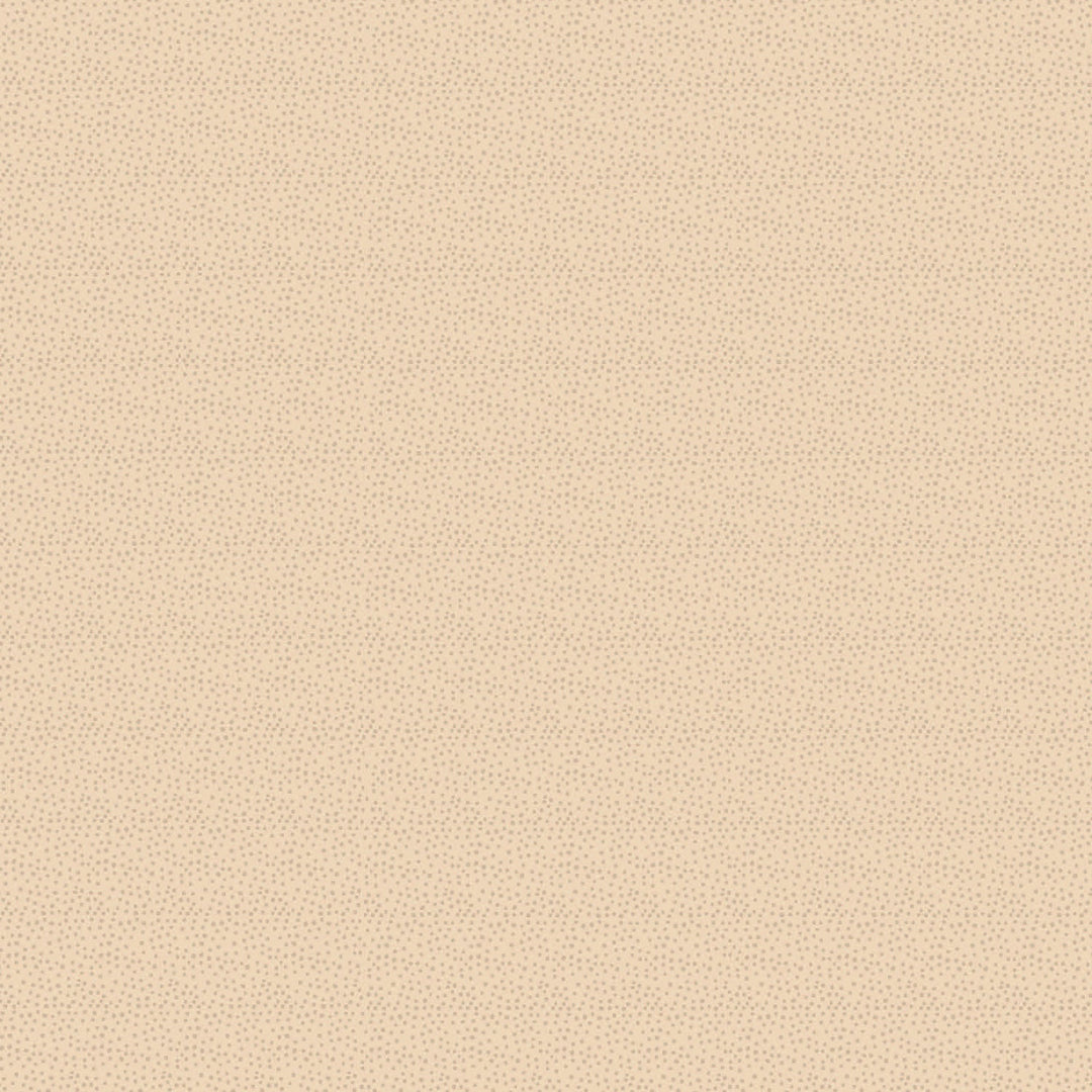 Neutrals by Lynette 80740-1 - Scattered Flowers - Affogato - Dark beige cotton fabric with scattered tone-on-tone dots