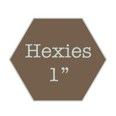 Hexagons 1" - water soluble