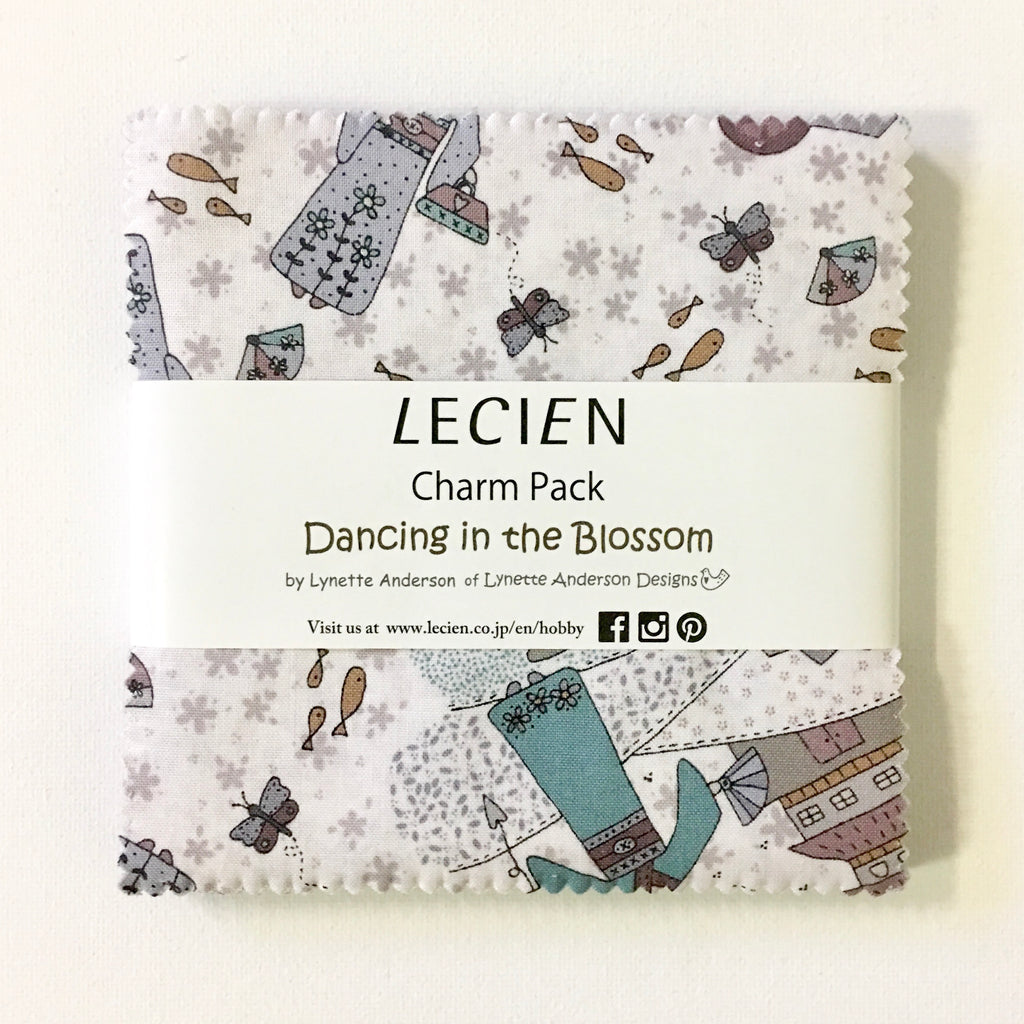 Charm Squares - Dancing in the Blossom