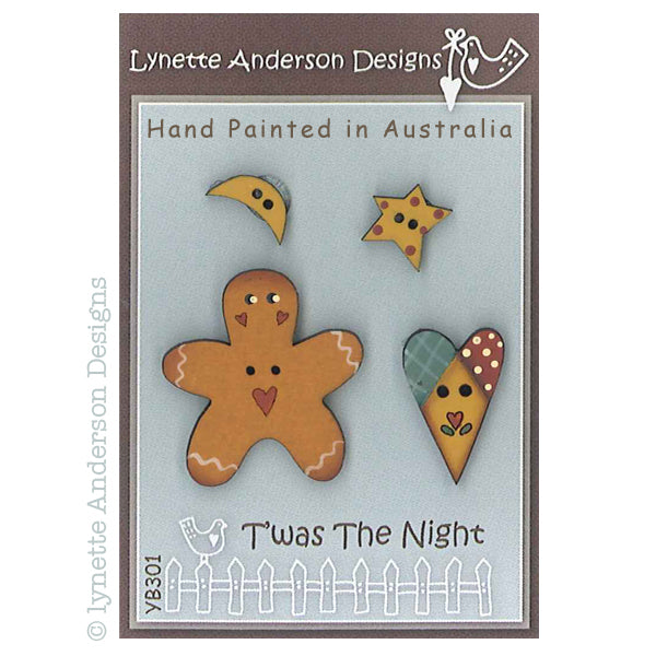 Twas The Night Buttons