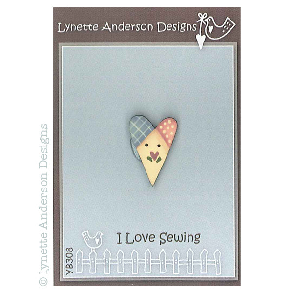 I Love Sewing Button