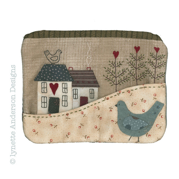 Country Cottage Purse - pattern