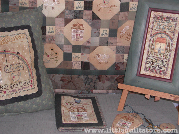 Rainbow Cottage Book by Lynette Anderson projects