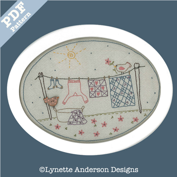 Mama's Wash Day Stitchery by Lynette Anderson