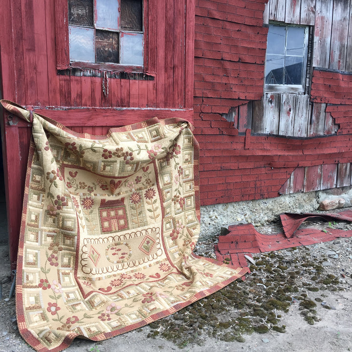 Pond House Quilt by Lynette Anderson