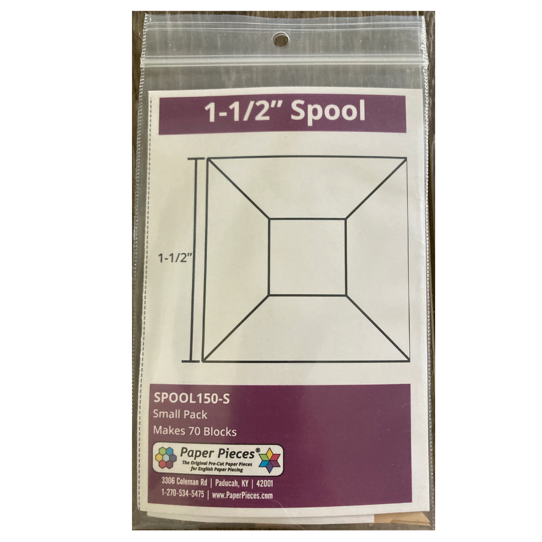 2 3/4" Cotton Reel or Spool Papers (makes 15 blocks)