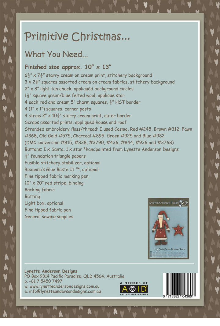 Primitive Christmas - kit