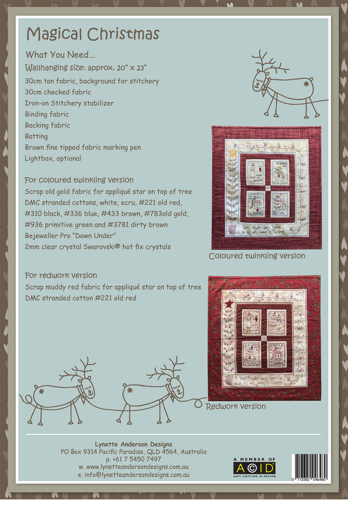 Magical Christmas - Downloadable Pattern