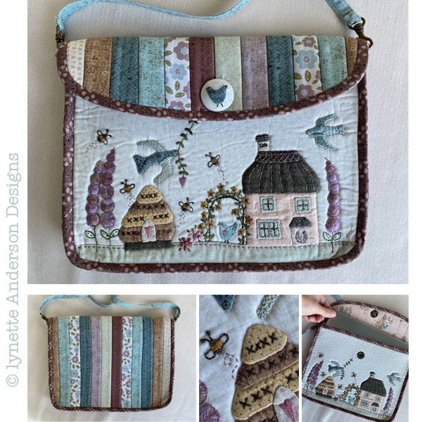 Horse Cottage Bag Pattern by Lynette Anderson