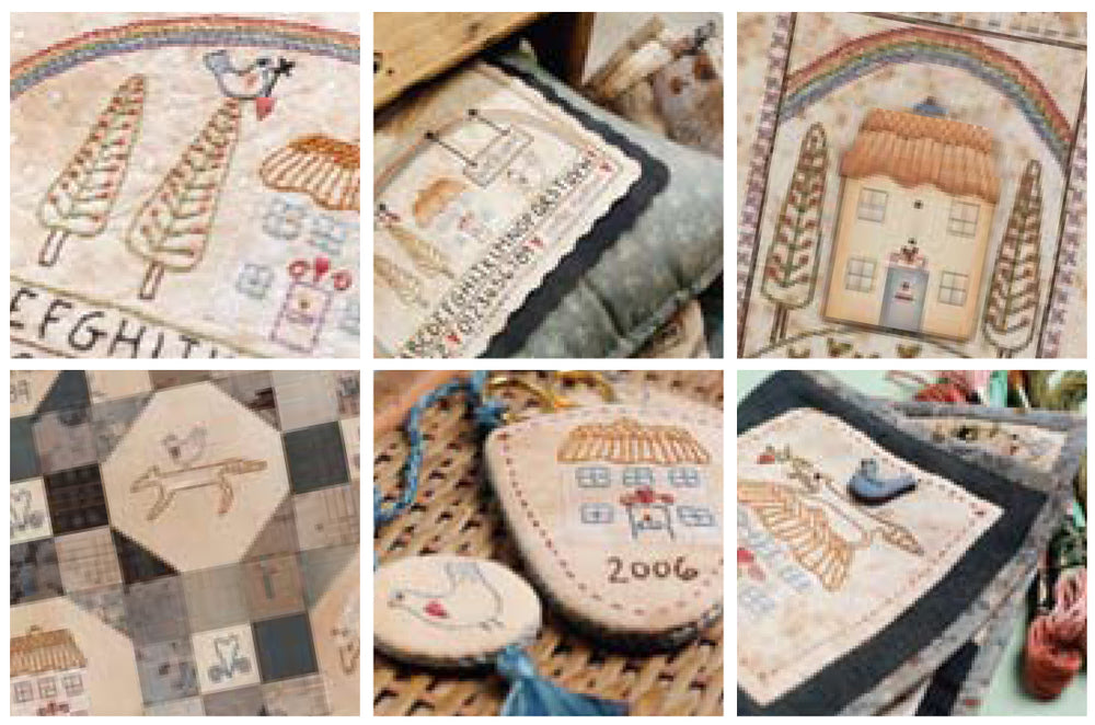 Rainbow Cottage Book by Lynette Anderson projects