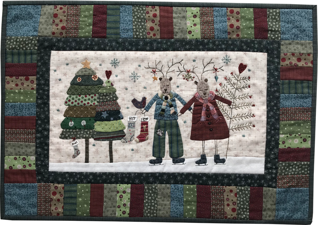 His n Hers Tablerunner by Lynette Anderson