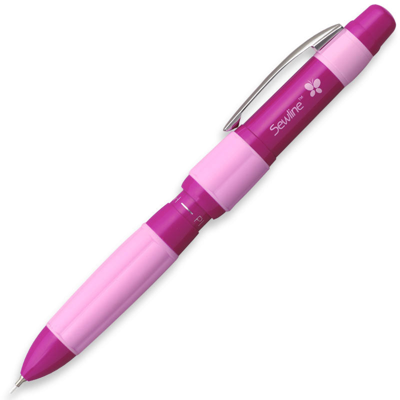 Pencil Trio White Black Pink FAB50030 Sewline