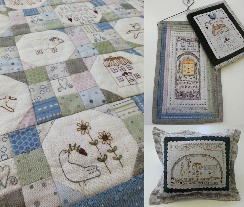 Rainbow Cottage Book by Lynette Anderson projects