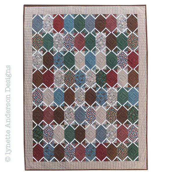 Through the Fence Quilt by Lynette Anderson
