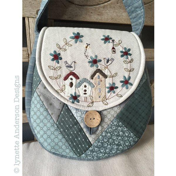 Birdhouse Bag by Lynette Anderson