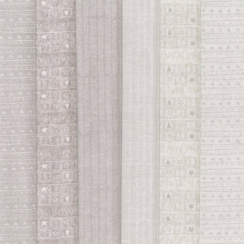 Bread and Butter neutral cotton fabrics manufactured by RJR Fabrics for Lynette Anderson Designs