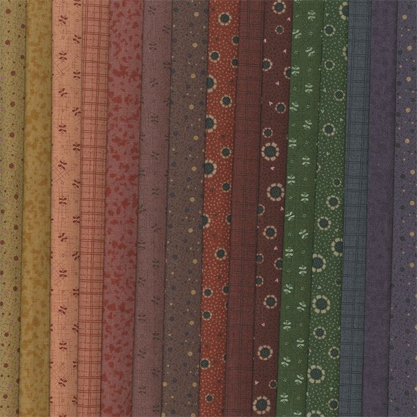 Spiced Pumpkin cotton fabric by Lynette Anderson for RJR Fabrics
