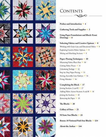 60 Fabulous Paper-Pieced Stars Second Edition