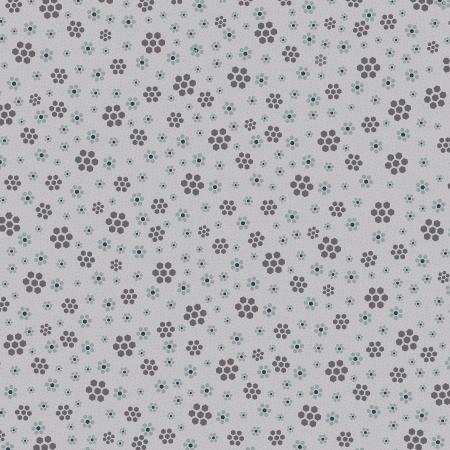 Peacock Manor - Hexagon Meadow - Celadon 3326-002 - Fat Quarter