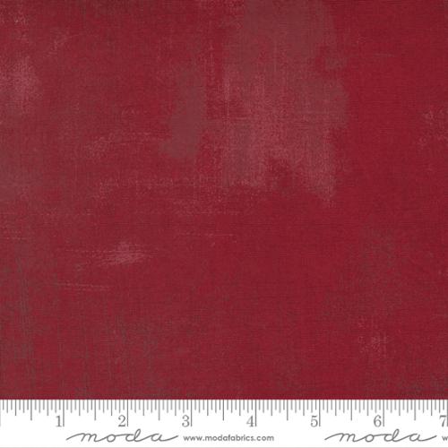 Grunge Basics Candy Cane - red cotton