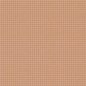 Good Boy and Kitty 81280-13 - pink cotton with tan grid