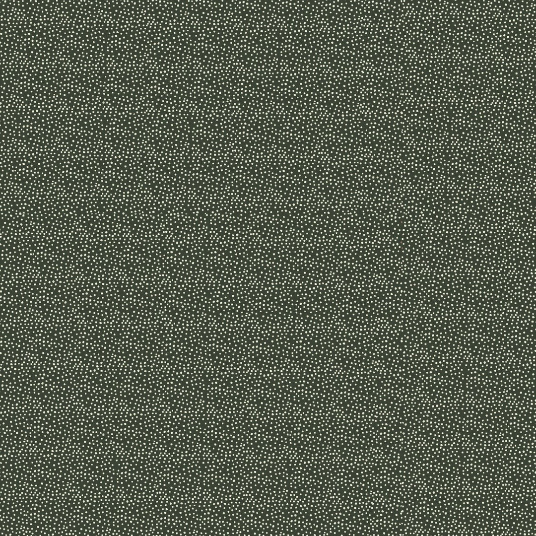 Christmas Traditions 81690-18 - green cotton with white pin dots