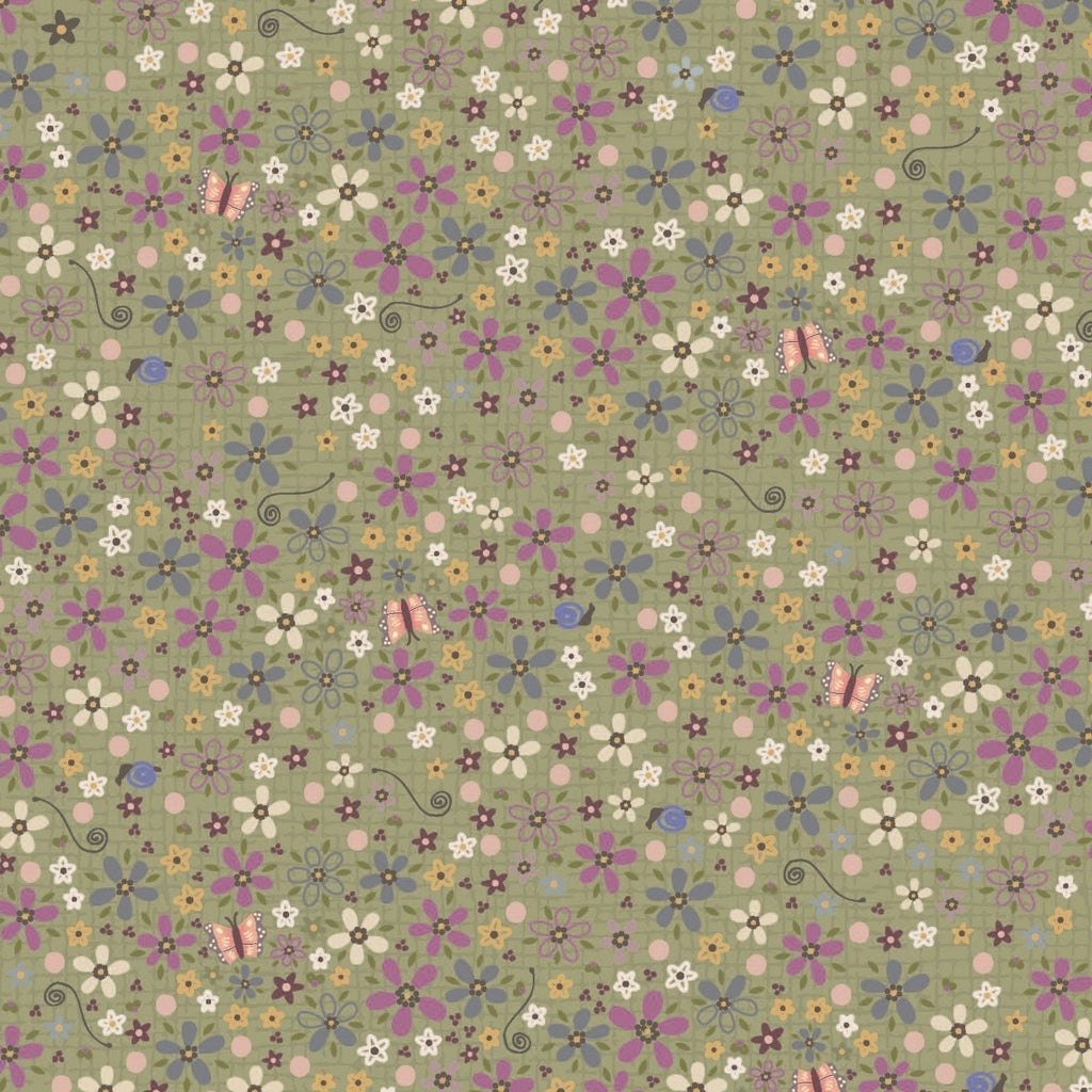 Garden Of Flowers 80870-6 - 1/4 yd remnant