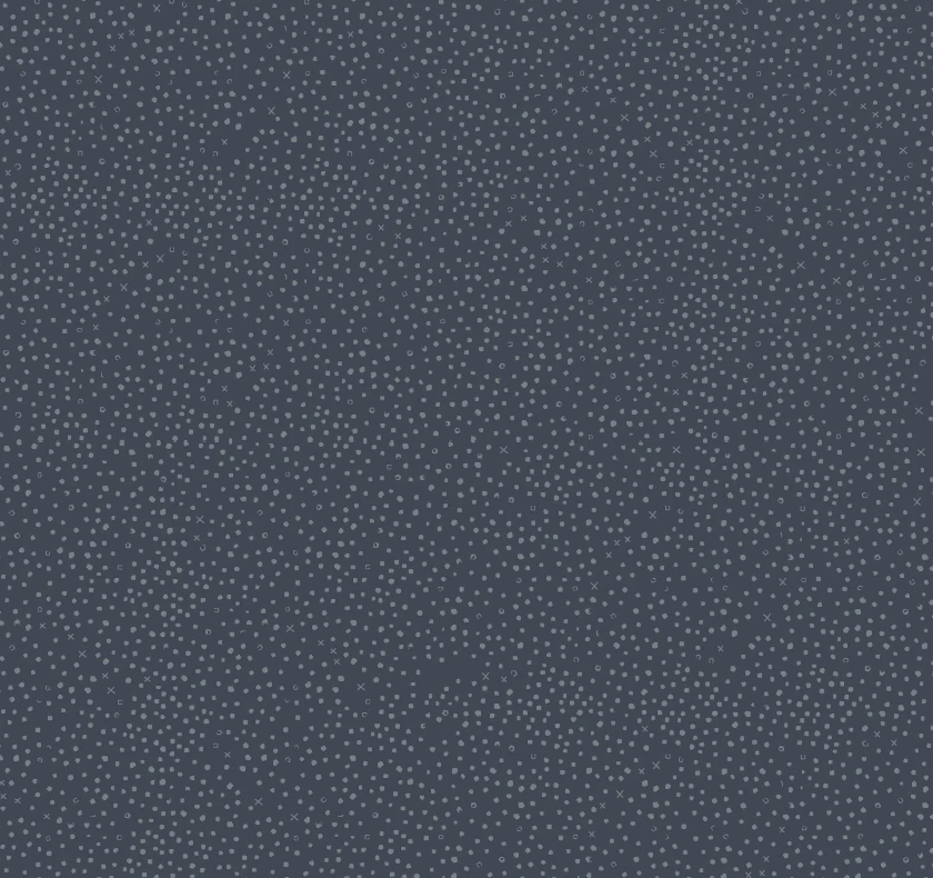 Navy blue fabric with a subtle white dot pattern