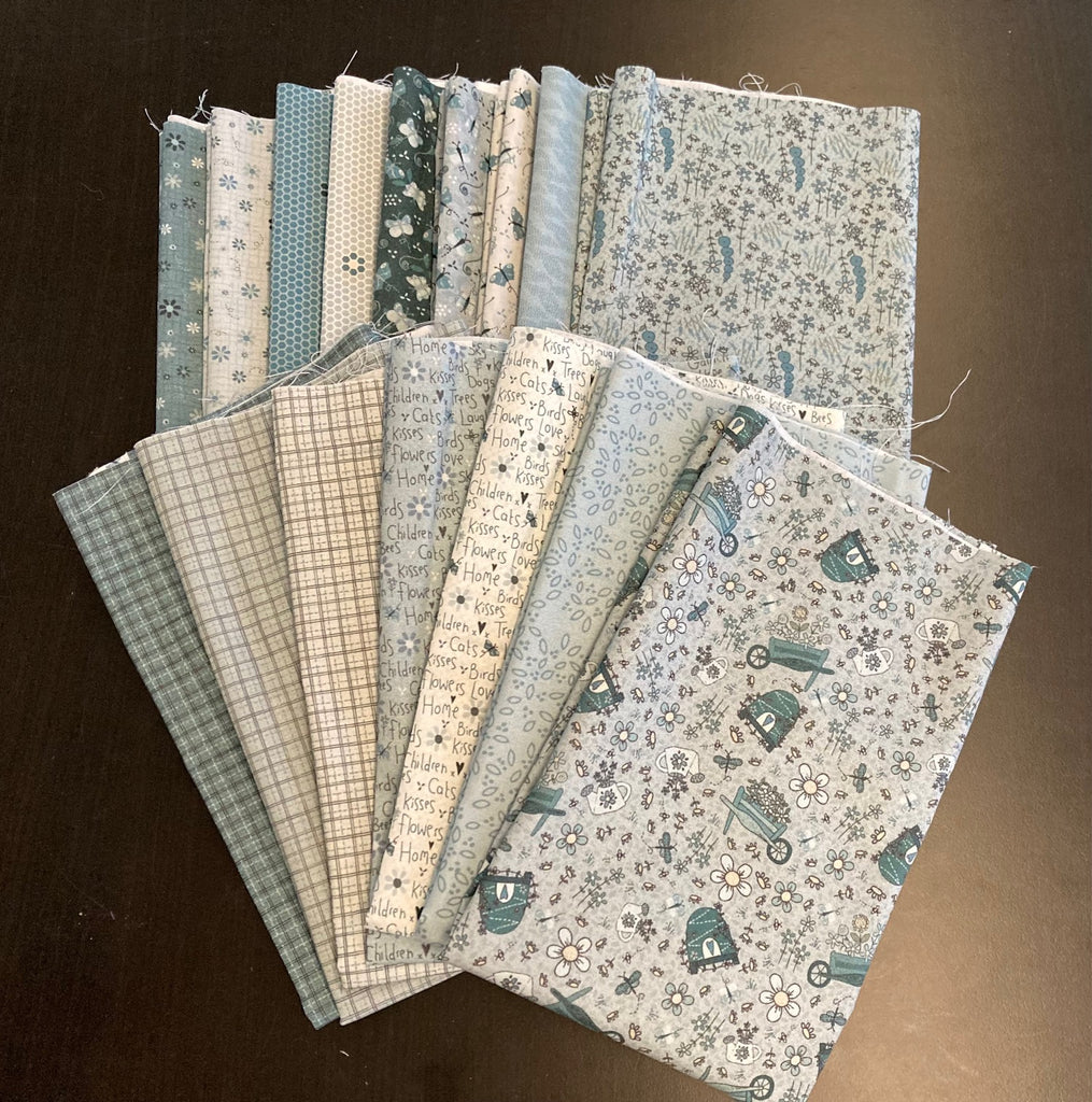 Something Borrowed, Something Blue - Fat Quarter Bundle (16 pcs)