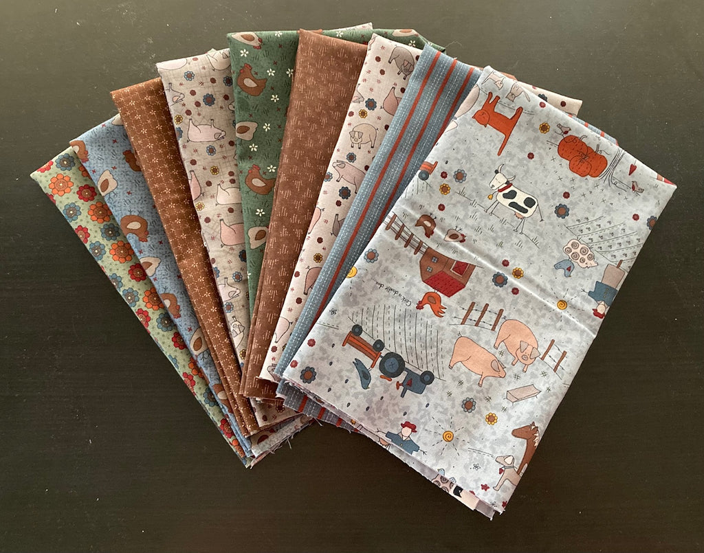 High Meadow Farm - Fat Quarter Bundle (9 pcs)