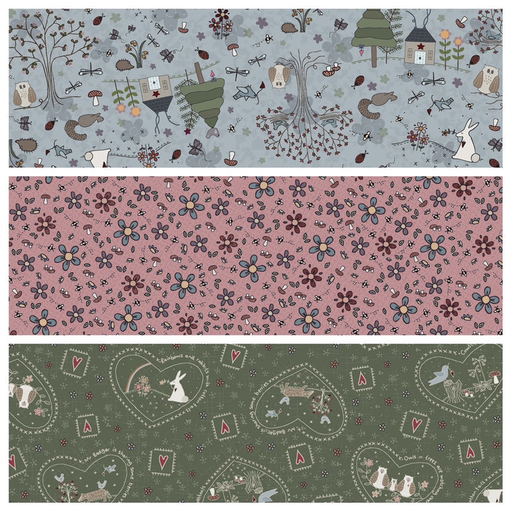 Corner of the Woods fabric