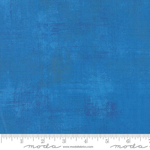 Grunge Basics Bright Sky - blue cotton