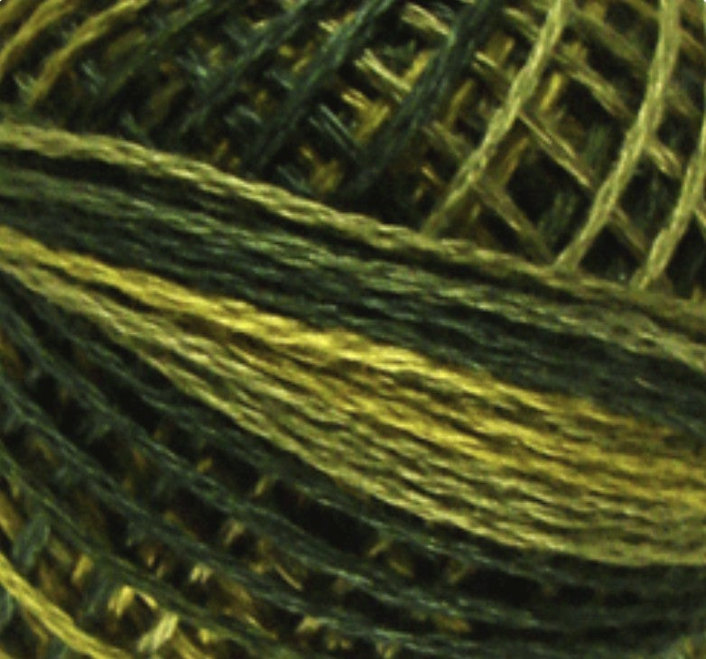 M19 - Olives - olive greens - 3-Strand Cotton Floss