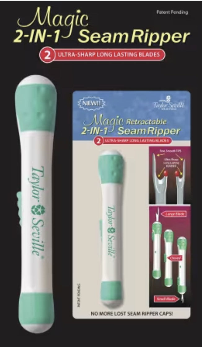 Magic Retractable 2-in-1 Seam Ripper