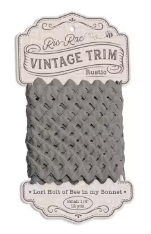 Vintage Trim Ric Rac 1/4" wide
