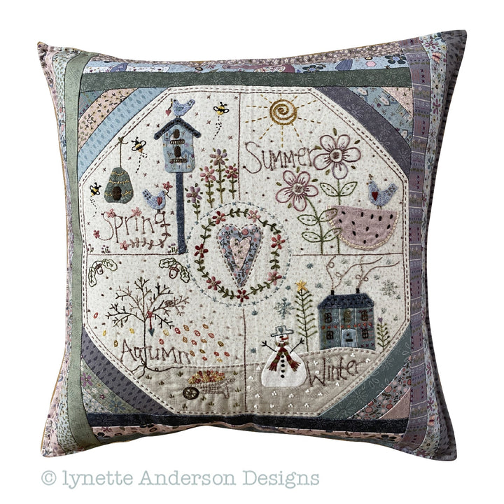 All Seasons Pillow by Lynette Anderson