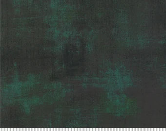 Moda Grunge Basics Christmas Green 30150-308 Fat quarter