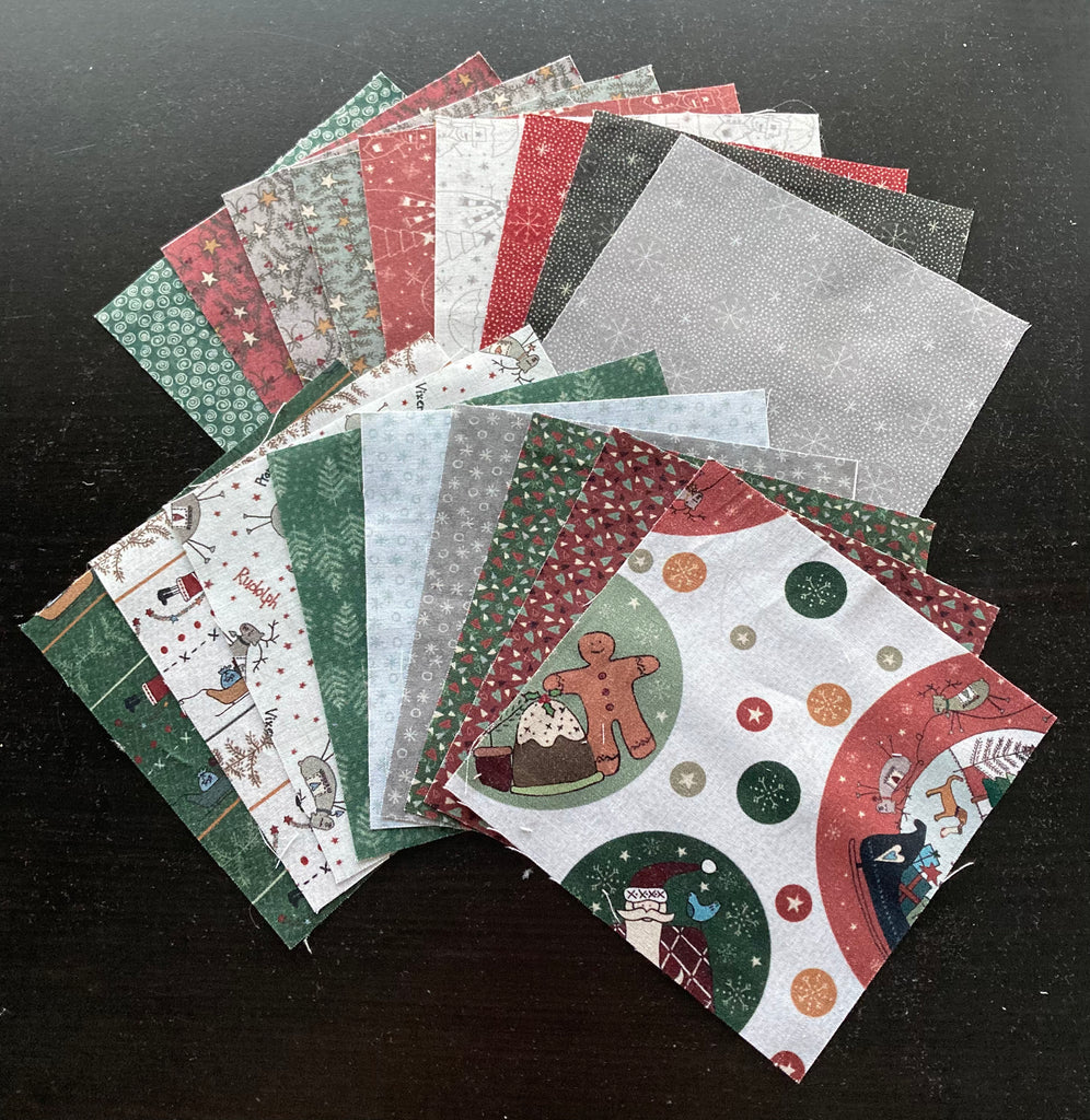 Hollyberry Christmas - 5" x 5" Bundle (18 pcs)