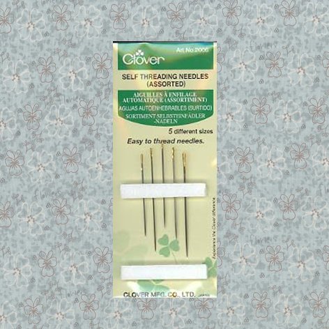 Clover Self Threading Needles (Assorted) – Little Quilt Store