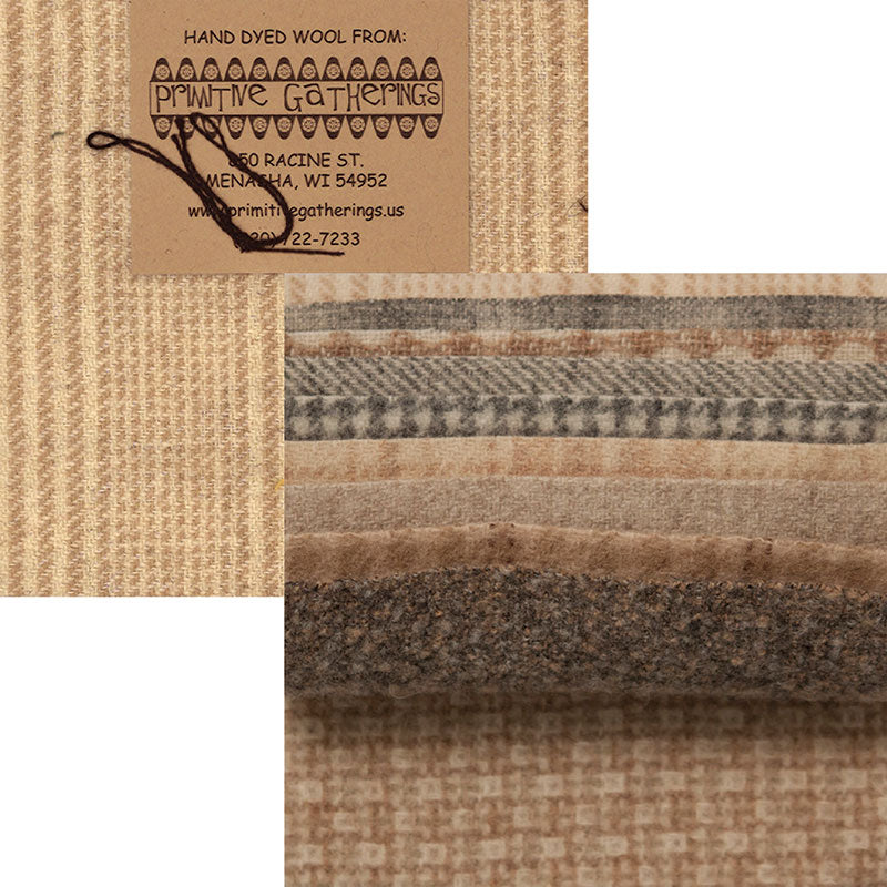 Moda Wool 5" Charm Squares PRI6001