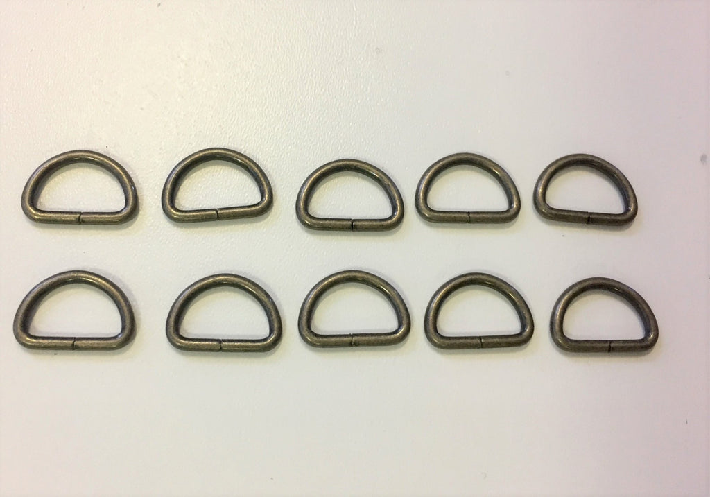 D Ring 12mm - pack of 10